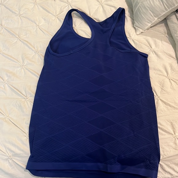 Nike workout tank top navy blue - Picture 2 of 2